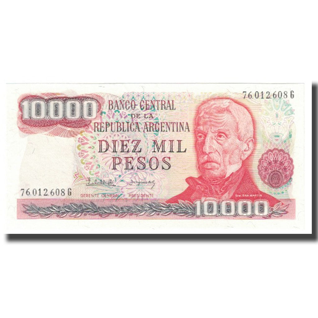 Banknote, Argentina, 10,000 Pesos, KM:306b, UNC(65-70)