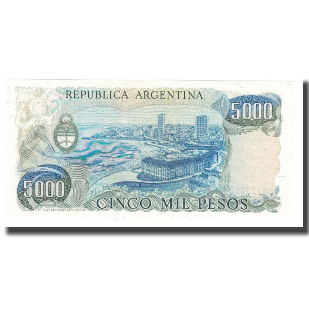 Banknote, Argentina, 5000 Pesos, KM:305a, UNC(65-70)