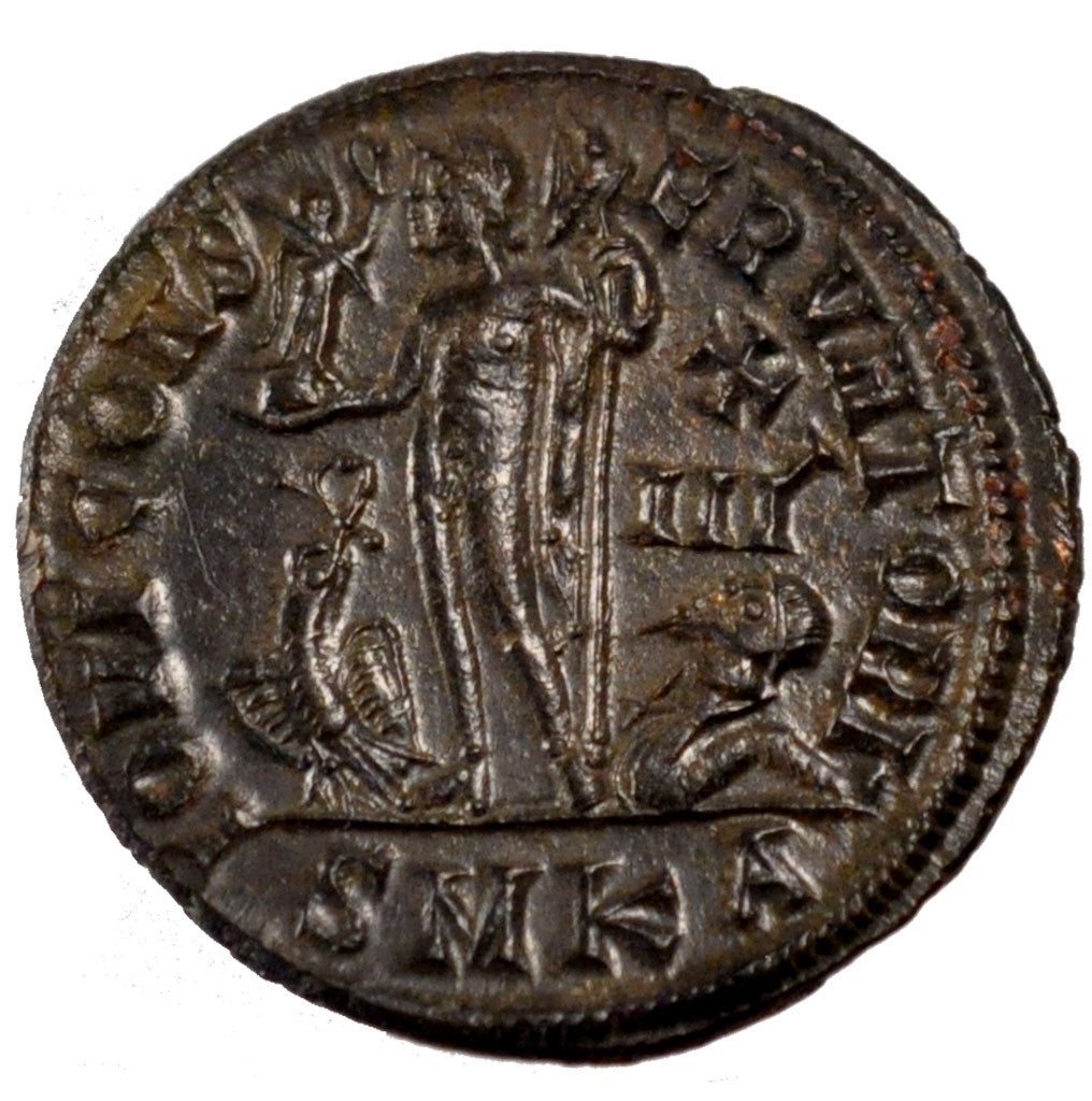 Constantine I, Nummus, Kyzikos, MS(60-62), Copper, Cohen #292, 3.50