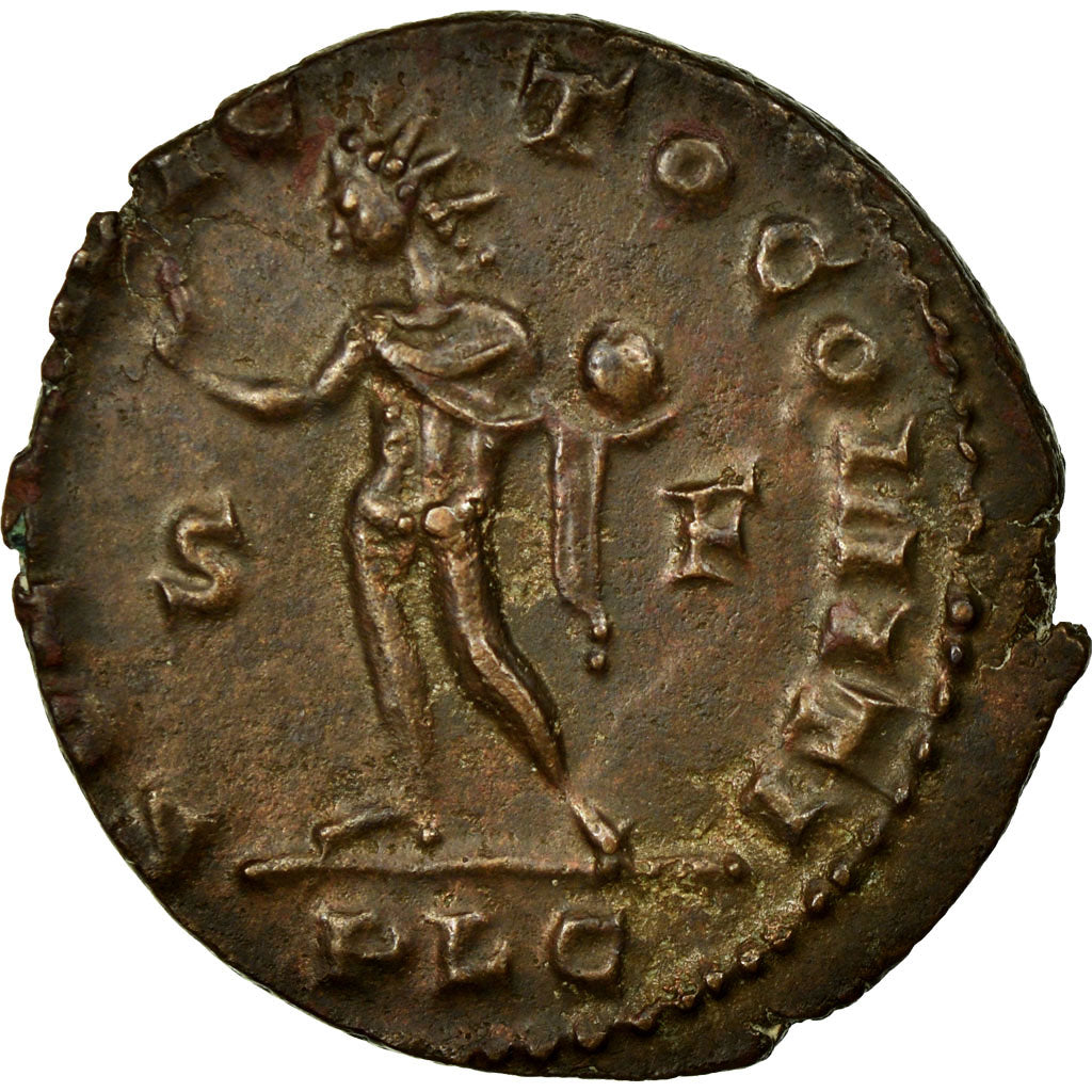 Coin, Constantine I, Nummus, Lyons, AU(55-58), Copper, Cohen:530