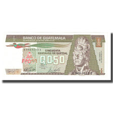 Banknote, Guatemala, 1/2 Quetzal, 1989, 1989-01-04, KM:65, UNC(63)