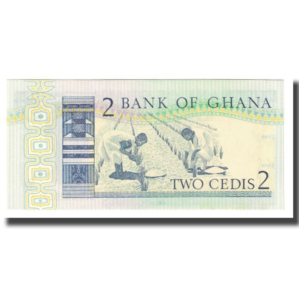 Banknote, Ghana, 2 Cedis, 1982, 1982-03-06, KM:18c, UNC(65-70)