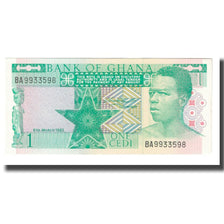 Banknot, Ghana, 1 Cedi, 1982, 1982-03-06, KM:17b, AU(55-58)