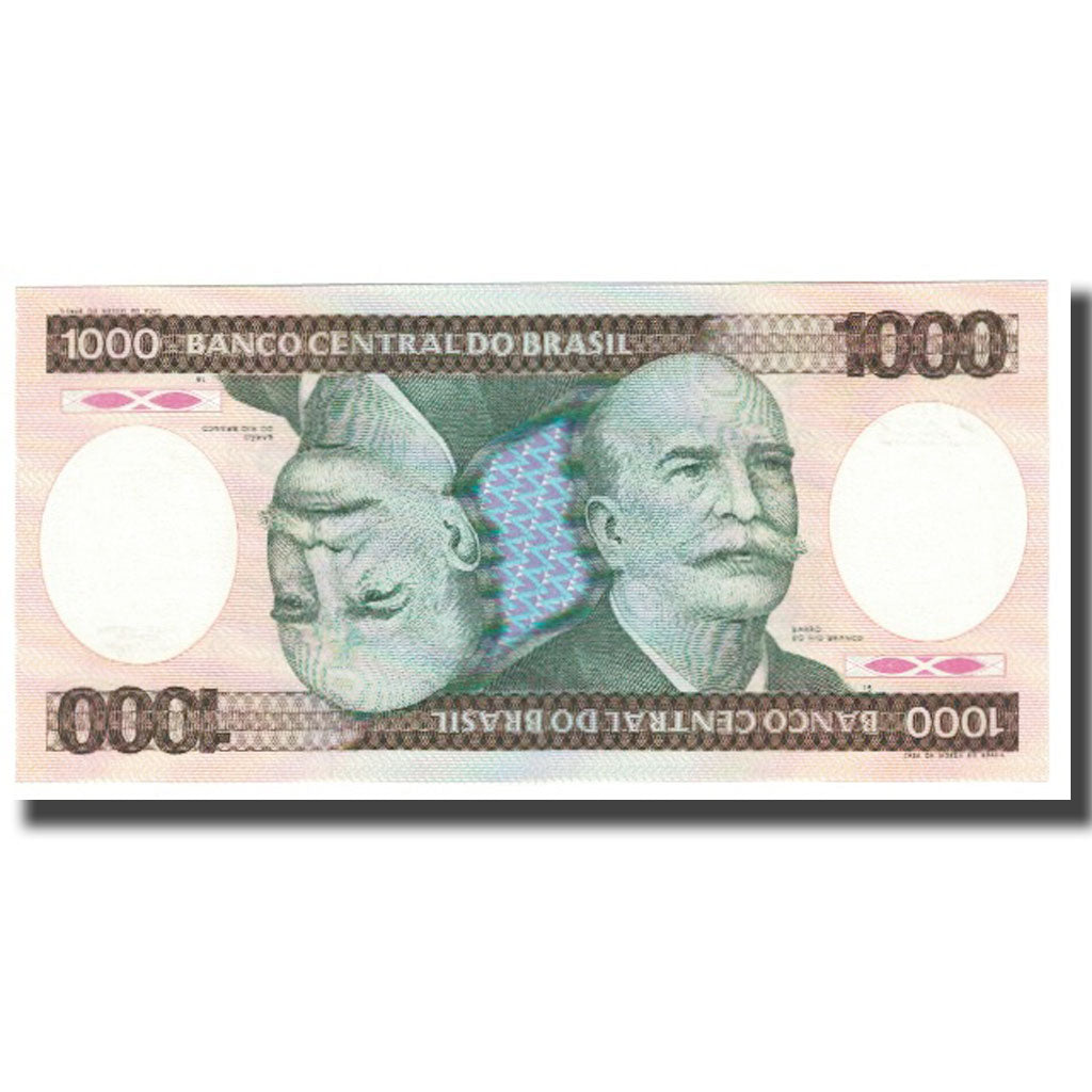 Banknot, Brazylia, 1000 Cruzeiros, Undated, Undated, KM:201a, UNC(65-70)
