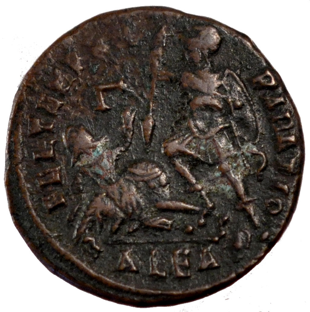 Constantius II, Maiorina, Alexandria, EF(40-45), Copper, Cohen #44, 5.10