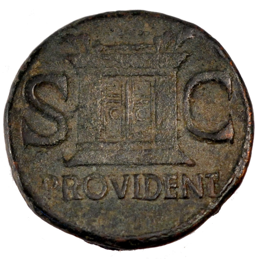 Augustus, Dupondius, Roma, EF(40-45), Copper, Cohen #228, 10.90