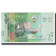 Billete, 1/2 Dinar, Kuwait, KM:24a, MBC
