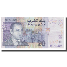 Banknote, Morocco, 20 Dirhams, KM:68, EF(40-45)