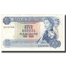 Banconote, Mauritius, 5 Rupees, KM:30c, BB