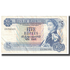 Banknot, Mauritius, 5 Rupees, KM:30c, EF(40-45)