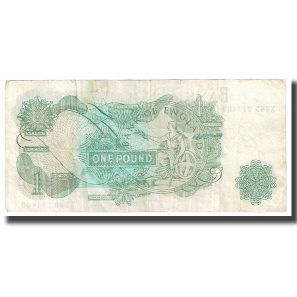Banconote, Gran Bretagna, 1 Pound, KM:374e, BB