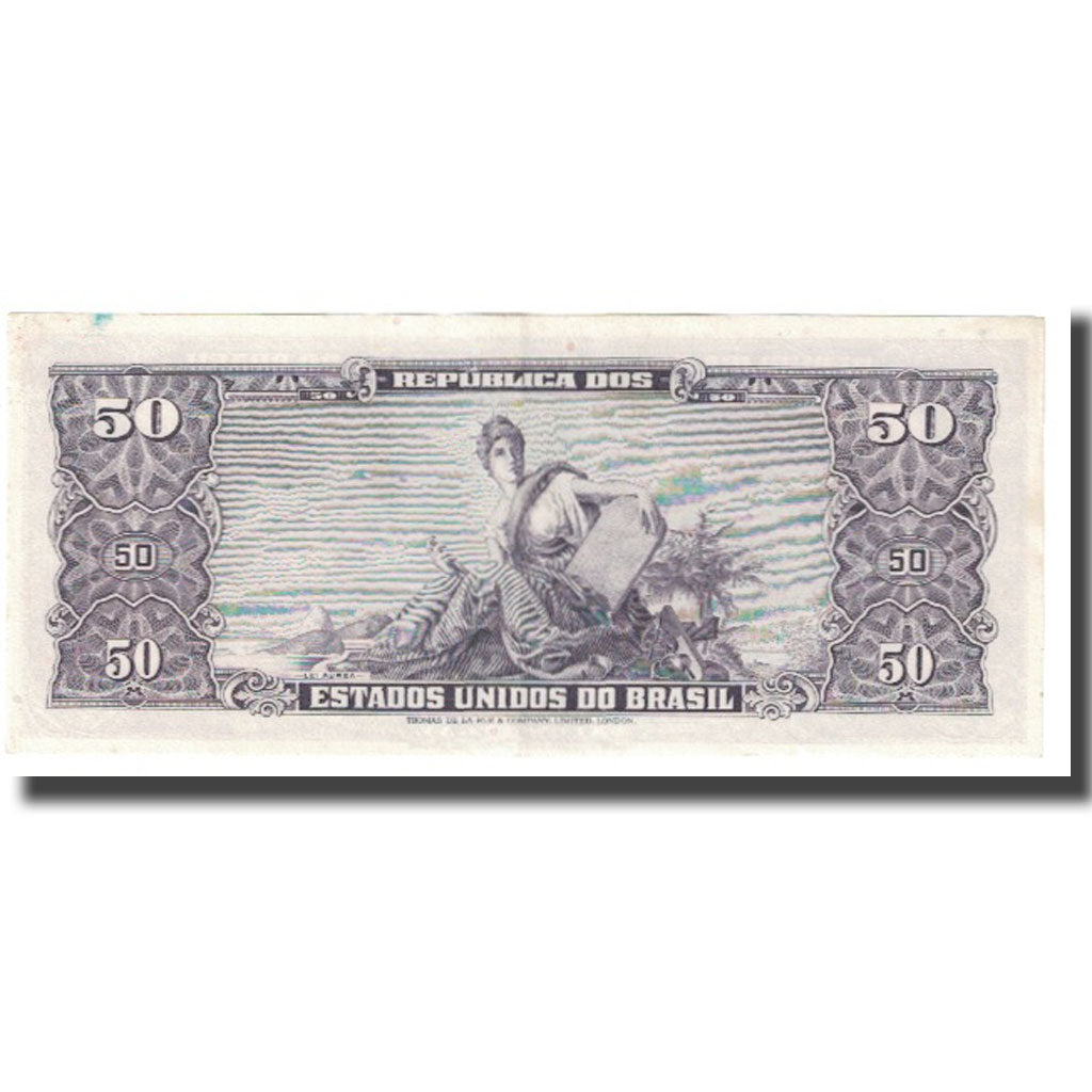 Banknote, Brazil, 50 Cruzeiros, KM:169a, EF(40-45)