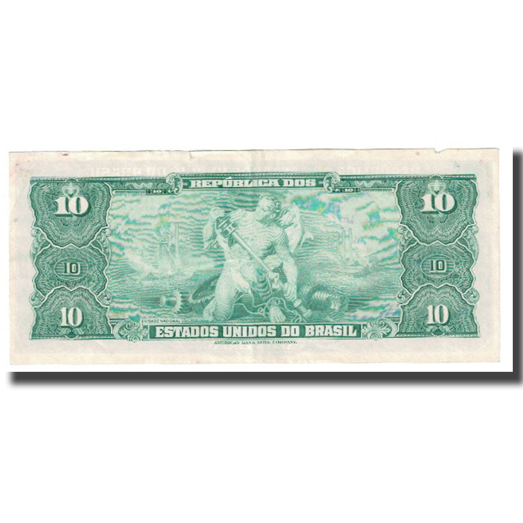 Banconote, Brasile, 10 Cruzeiros, KM:167a, BB
