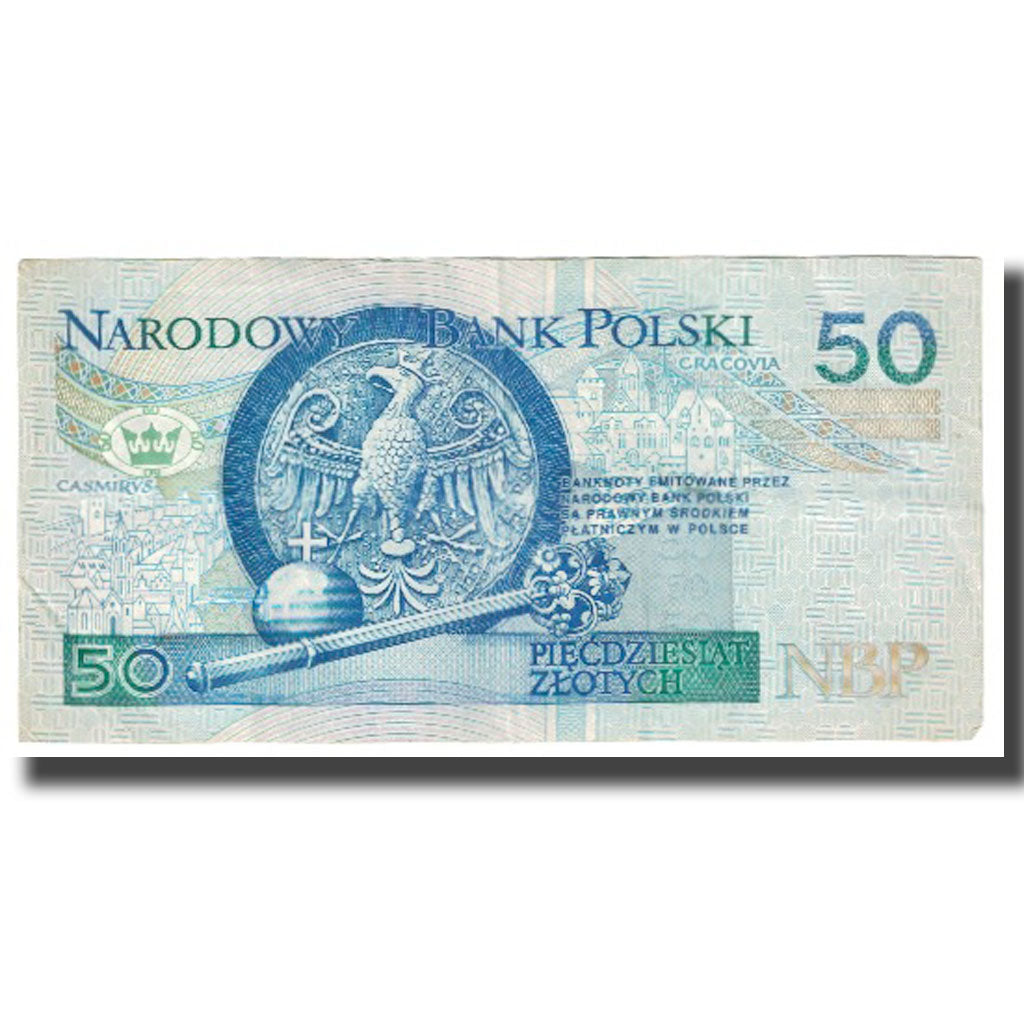Banknote, Poland, 50 Zlotych, 1994, 1994-03-25, KM:175a, EF(40-45)