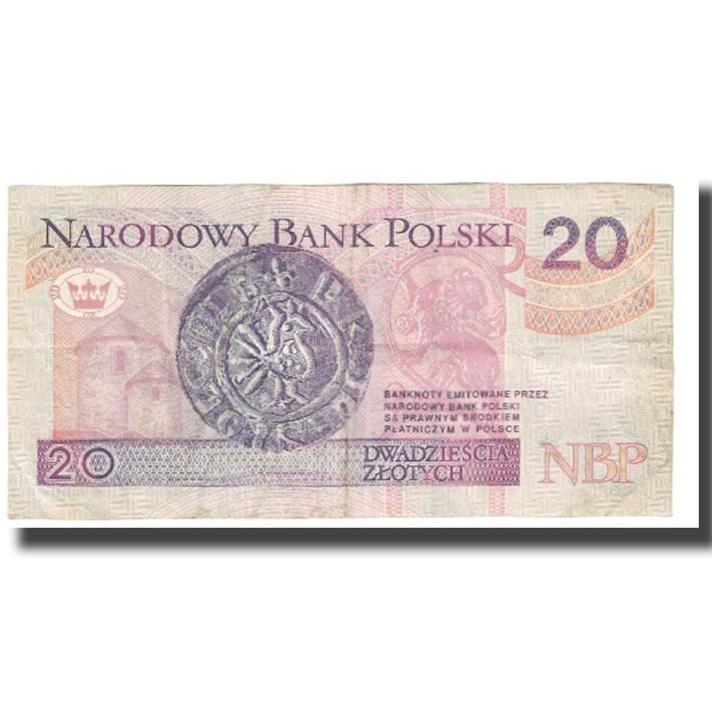 Banknote, Poland, 20 Zlotych, 1994, 1994-03-25, KM:174a, EF(40-45)