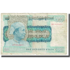 Banknote, Burma, 100 Kyats, KM:61a, VF(20-25)