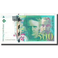 France, 500 Francs, Pierre et Marie Curie, 1994, Bugarel, Undated (1994)