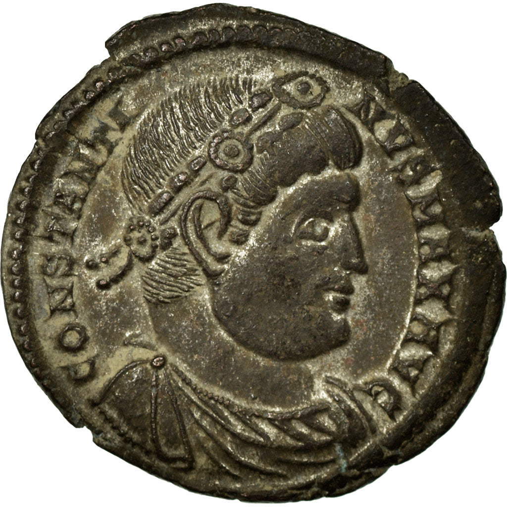 Moneta, Constantine I, Nummus, Trier, SPL, Rame, Cohen:254