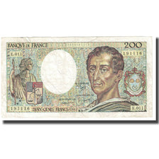 France, 200 Francs, Montesquieu, 1982, P. A.Strohl-G.Bouchet-J.J.Tronche, 1982