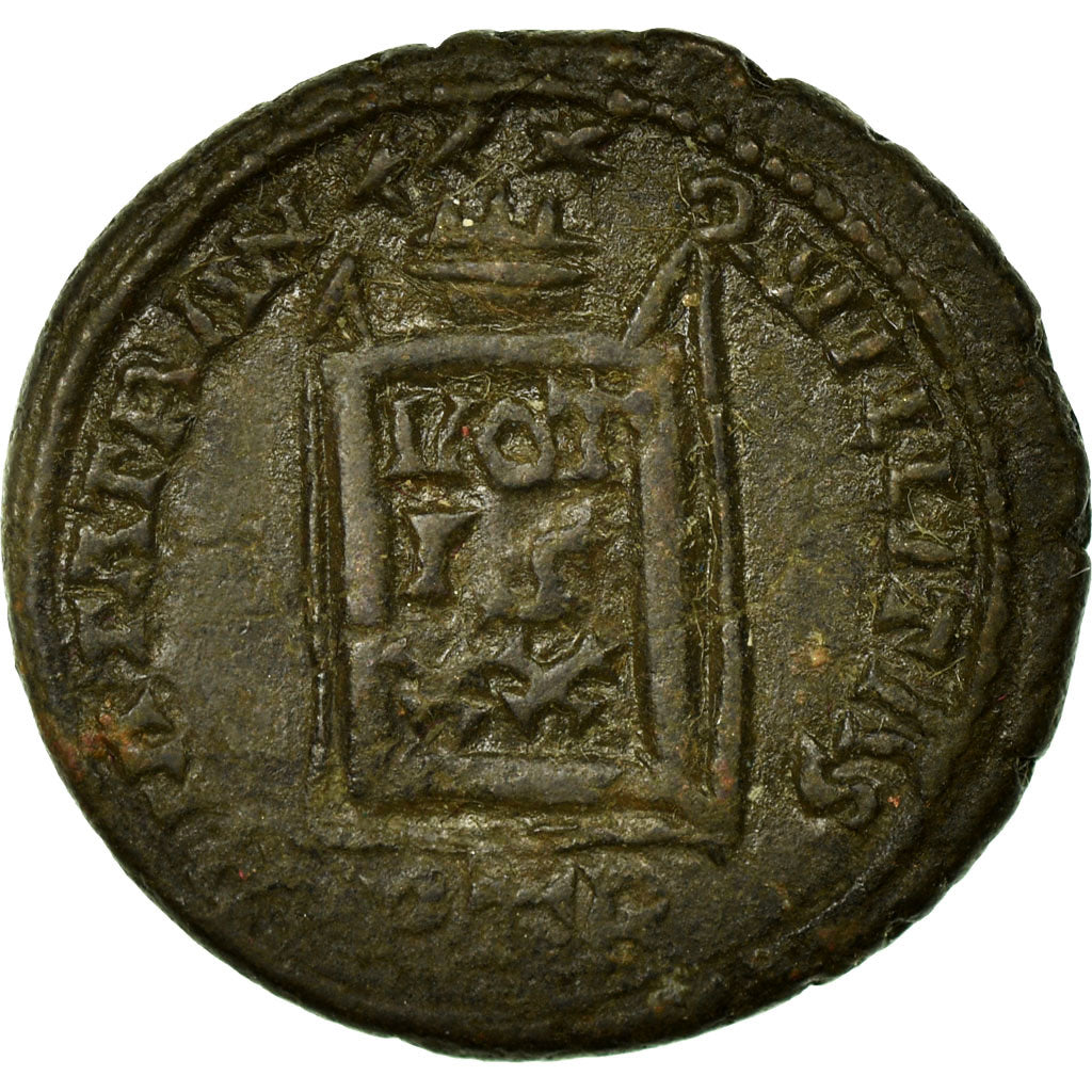 Coin, Crispus, Nummus, Trier, EF(40-45), Copper, Cohen:7