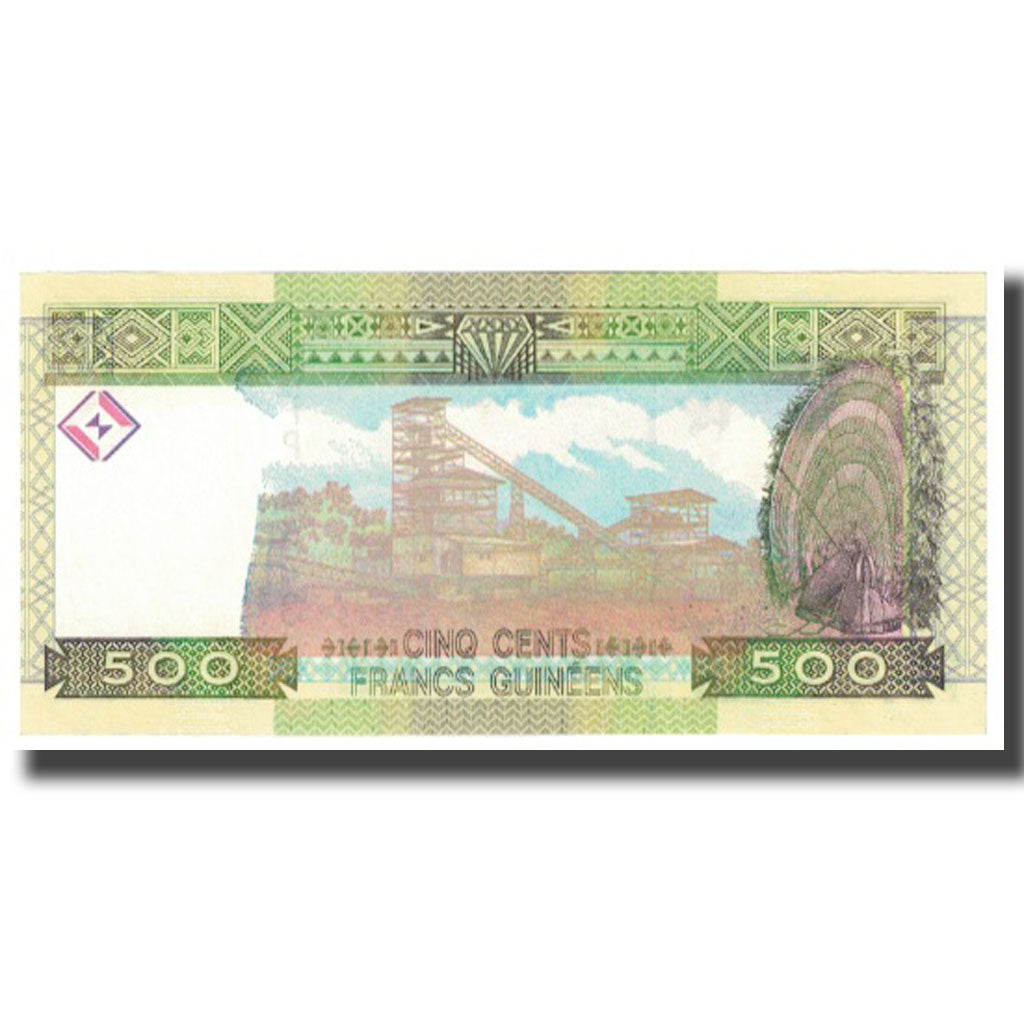 Banknote, Guinea, 500 Francs, 1960, 1960-03-01, KM:39a, UNC(65-70)