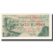 Banknot, Indonesia, 1 Rupiah, 1960, Undated, KM:78, UNC(65-70)
