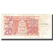 Banknote, Algeria, 20 Dinars, 1983, 1983-01-02, KM:133a, VF(20-25)