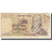 Banknote, Israel, 10 Lirot, 1968, KM:35a, VF(20-25)