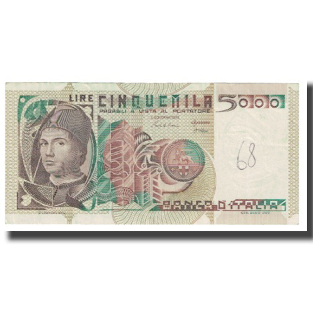 Banknote, Italy, 5000 Lire, 1983, 1983-10-19, KM:105a, VF(20-25)