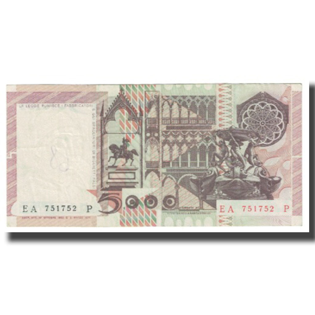 Banknote, Italy, 5000 Lire, 1983, 1983-10-19, KM:105a, VF(20-25)