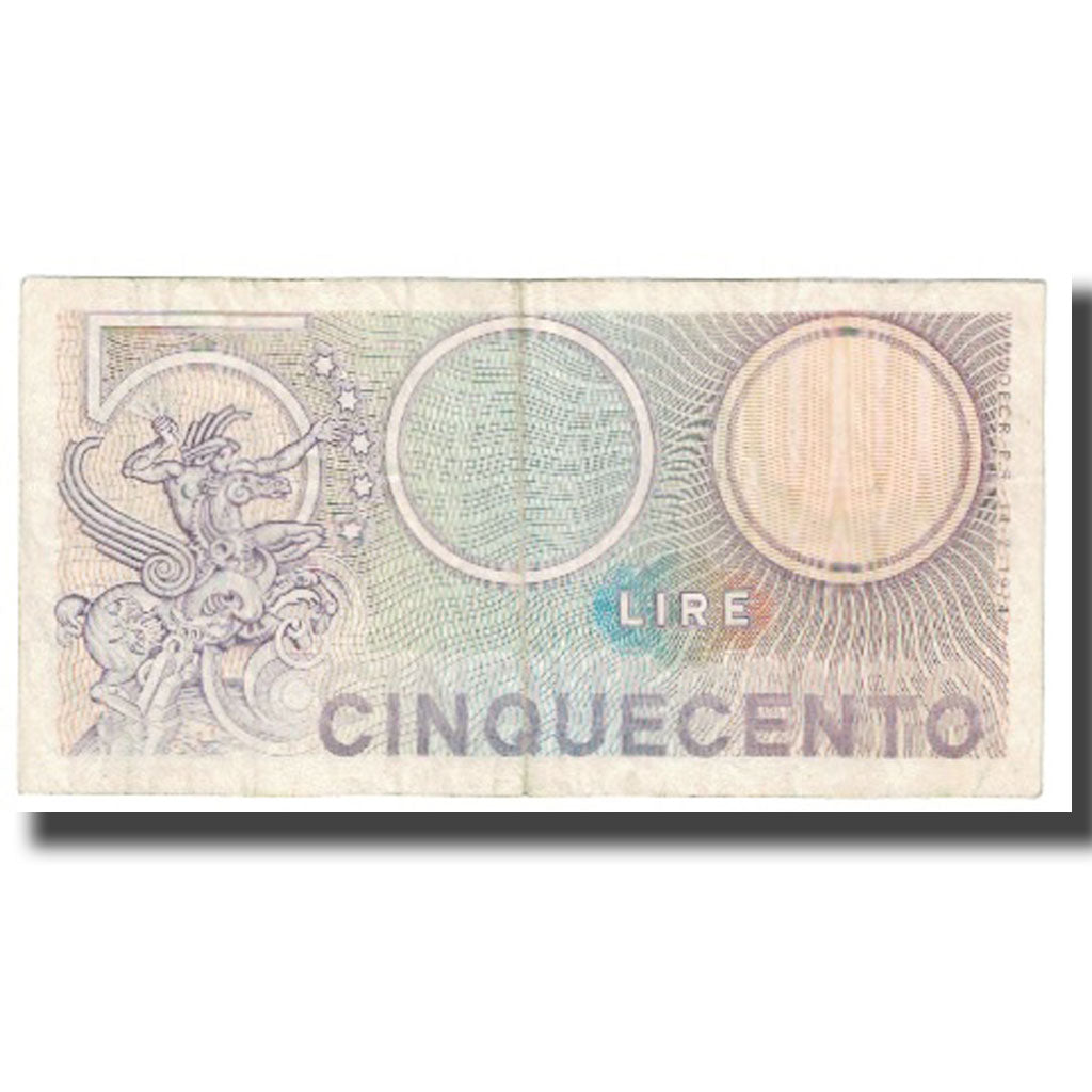 Banconote, Italia, 500 Lire, KM:95, BB