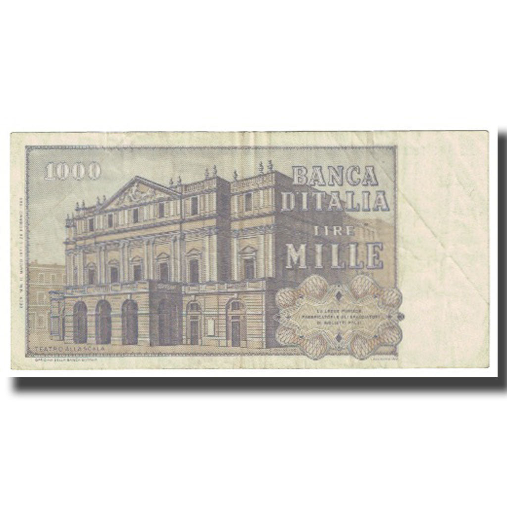 Billet, Italie, 1000 Lire, 1971, 1971-03-11, KM:101a, TB