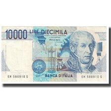 Banknote, Italy, 10,000 Lire, 1984, 1984-09-03, KM:112d, UNC(63)
