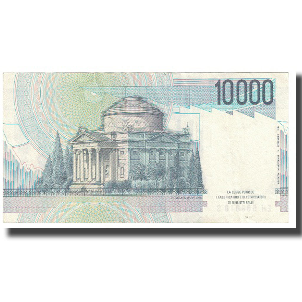Banknote, Italy, 10,000 Lire, 1984, 1984-09-03, KM:112d, UNC(63)