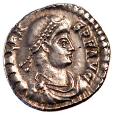 Valens, Siliqua, Trier, AU(50-53), Silver, Cohen #109, 2.20