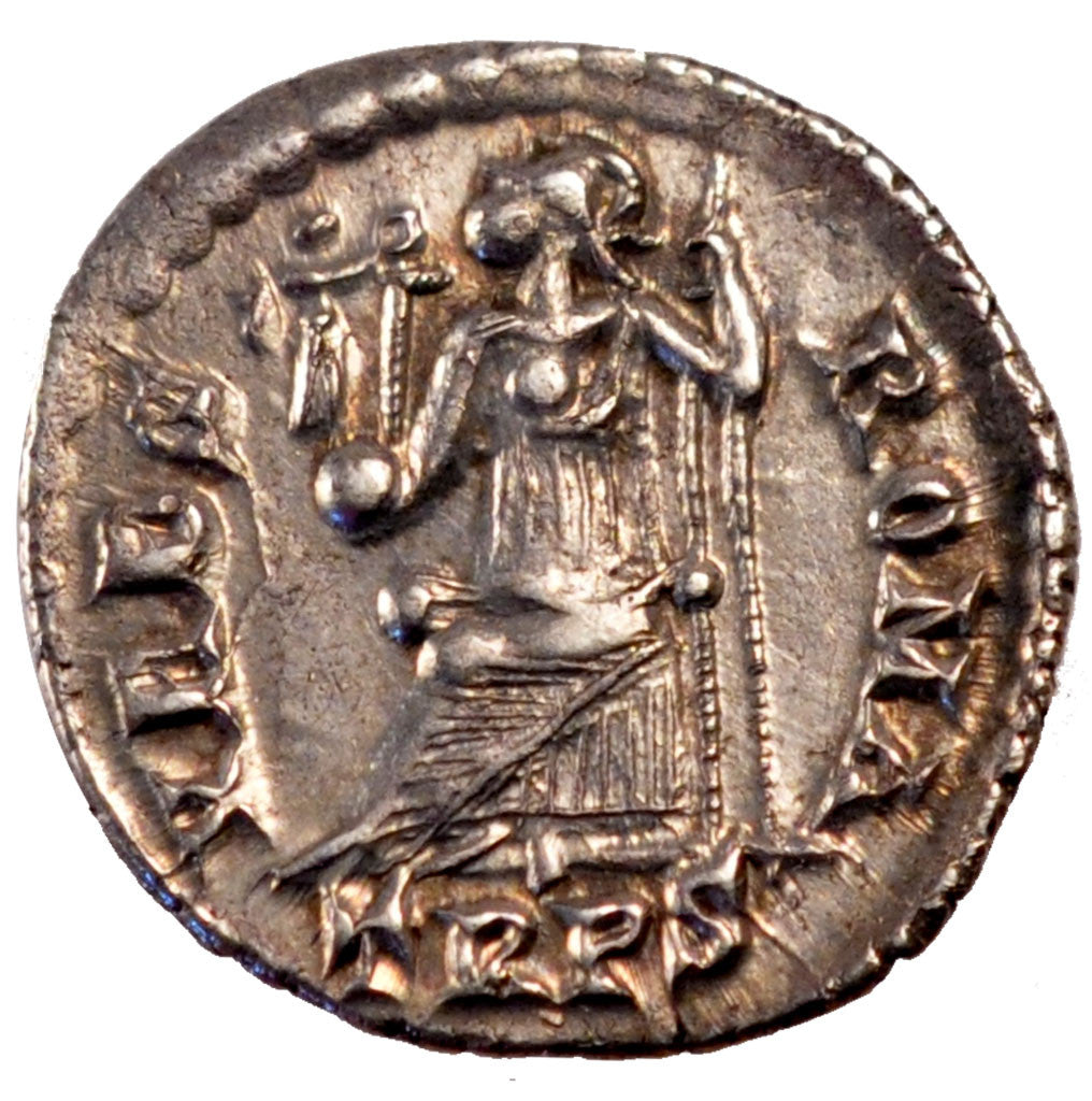 Valens, Siliqua, Trier, AU(50-53), Silver, Cohen #109, 2.20