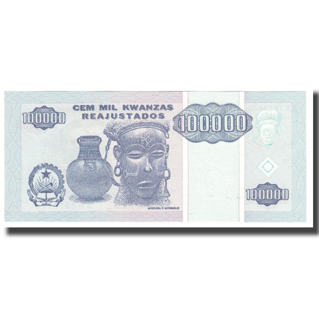 Banknote, Angola, 100,000 Kwanzas Reajustados, 1995, 1995-05-01, KM:139