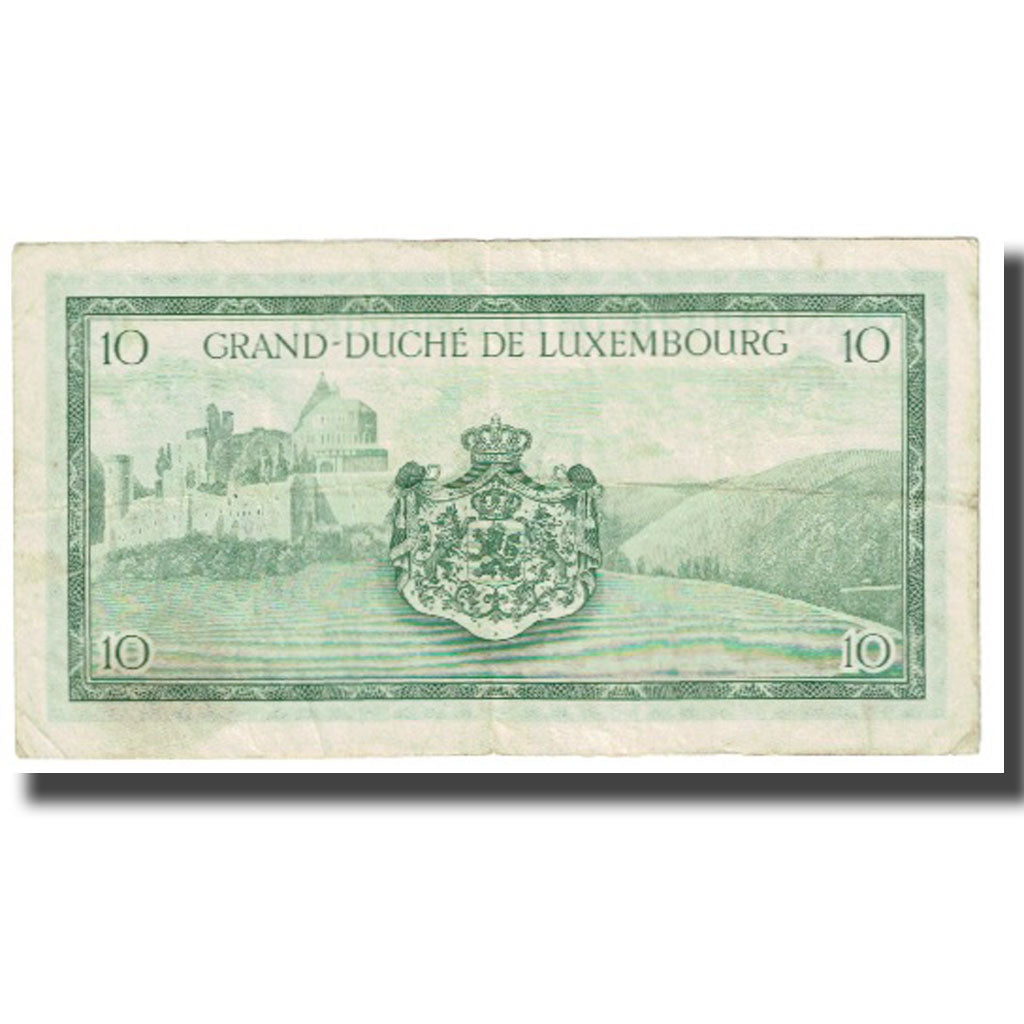 Banknote, Luxembourg, 10 Francs, KM:48a, VF(20-25)
