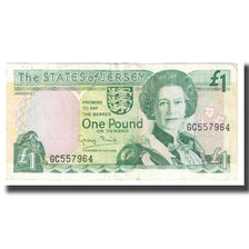 Banconote, Jersey, 1 Pound, KM:26a, BB