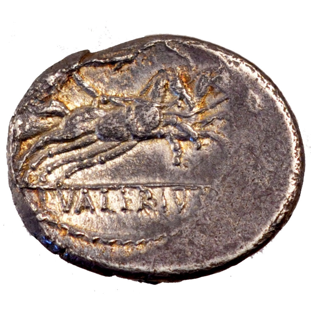 Valeria, Denarius, 45 BC, Roma, EF(40-45), Silver, 3.80