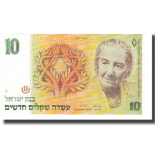Banknot, Israel, 10 New Sheqalim, KM:53c, UNC(65-70)
