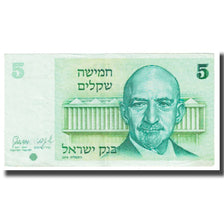 Banknote, Israel, 5 Sheqalim, 1978, KM:44, AU(55-58)