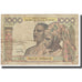 Banknote, West African States, 1000 Francs, KM:103Aa, VF(20-25)