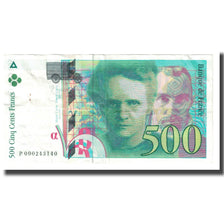 Francia, 500 Francs, Pierre et Marie Curie, 1994, BRUNEEL, BONARDIN, VIGIER, MB