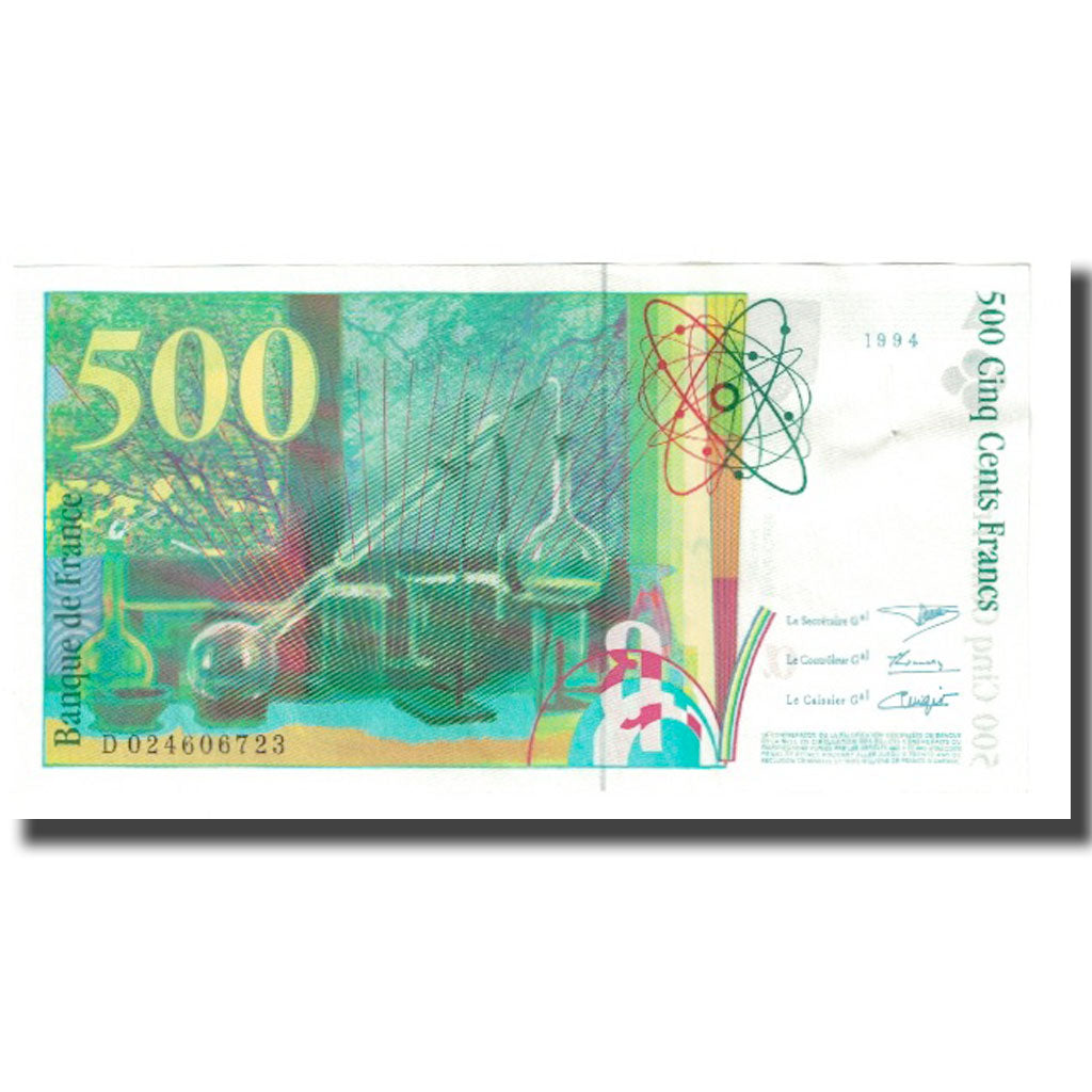 Frankreich, 500 Francs, Pierre et Marie Curie, 1994, BRUNEEL, BONARDIN, VIGIER