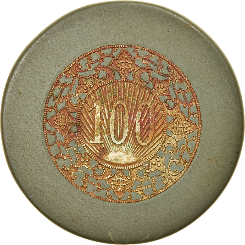 Monaco, Jeton, Jeu, Jeton de Casino, 100 Francs, Sports & leisure, TTB, (No