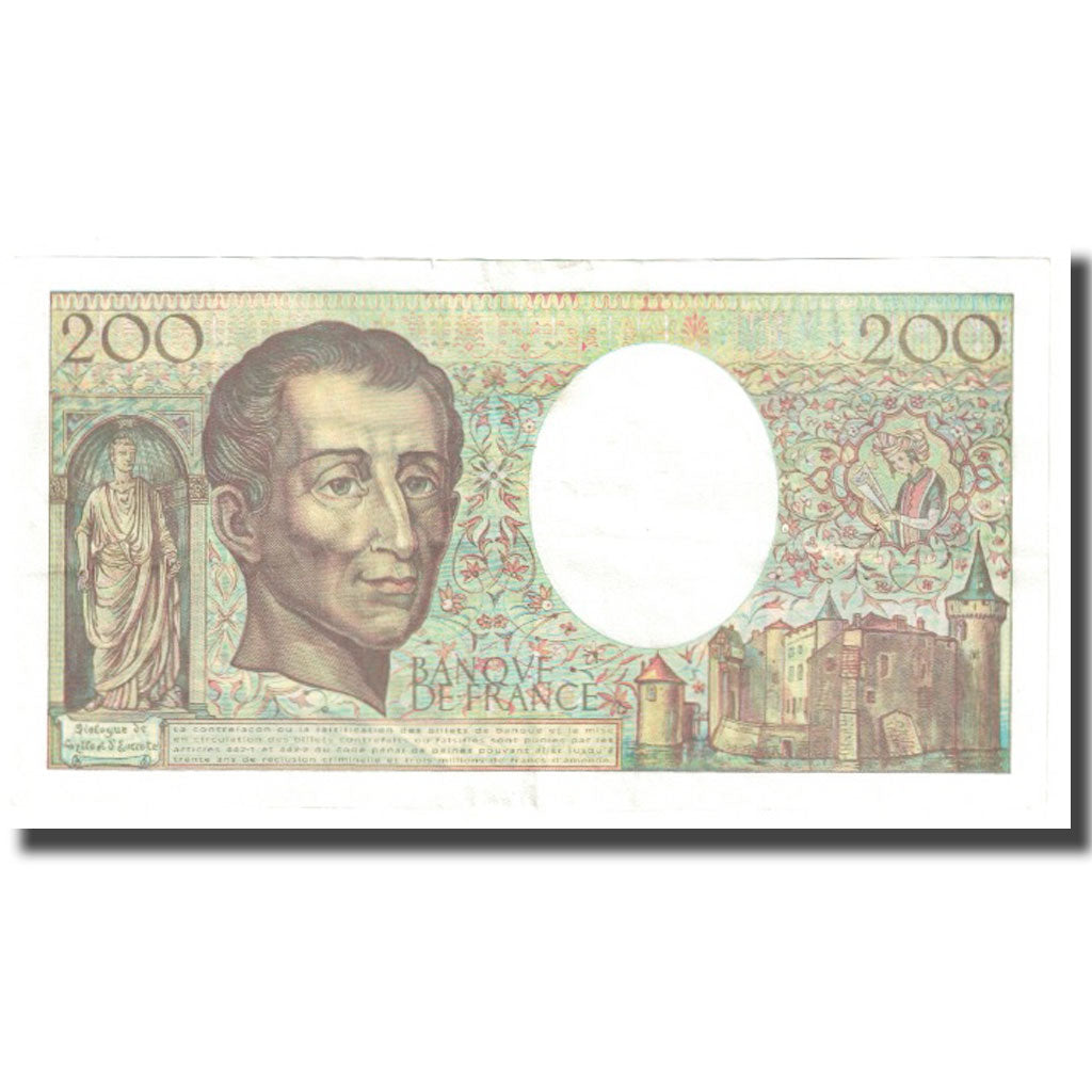 Francia, 200 Francs, Montesquieu, 1994, BRUNEEL, BONARDIN, VIGIER, MBC