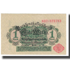Nota, Alemanha, 1 Mark, 1914, 1914-08-12, KM:50, AU(55-58)