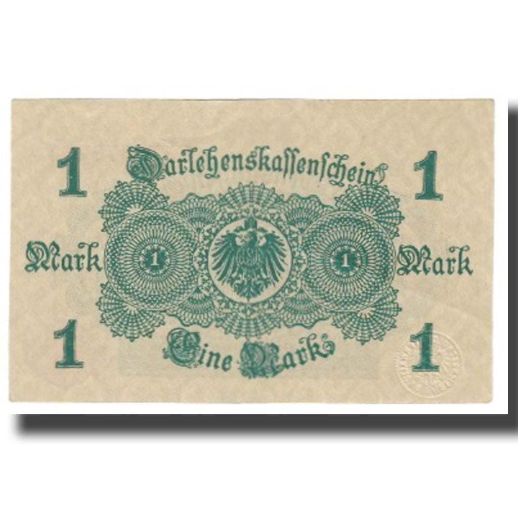 Banconote, Germania, 1 Mark, 1914, 1914-08-12, KM:50, SPL-