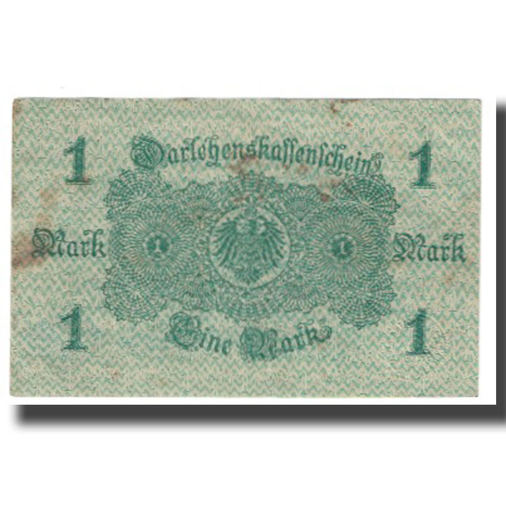 Banknote, Germany, 1 Mark, 1914, 1914-08-12, KM:50, AU(55-58)
